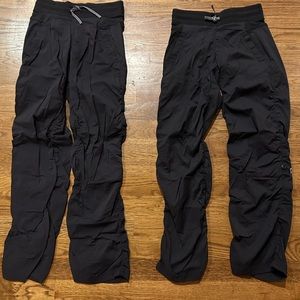 Ivivva Live to Move Crop Joggers. Size 8. Black. Two pairs available.